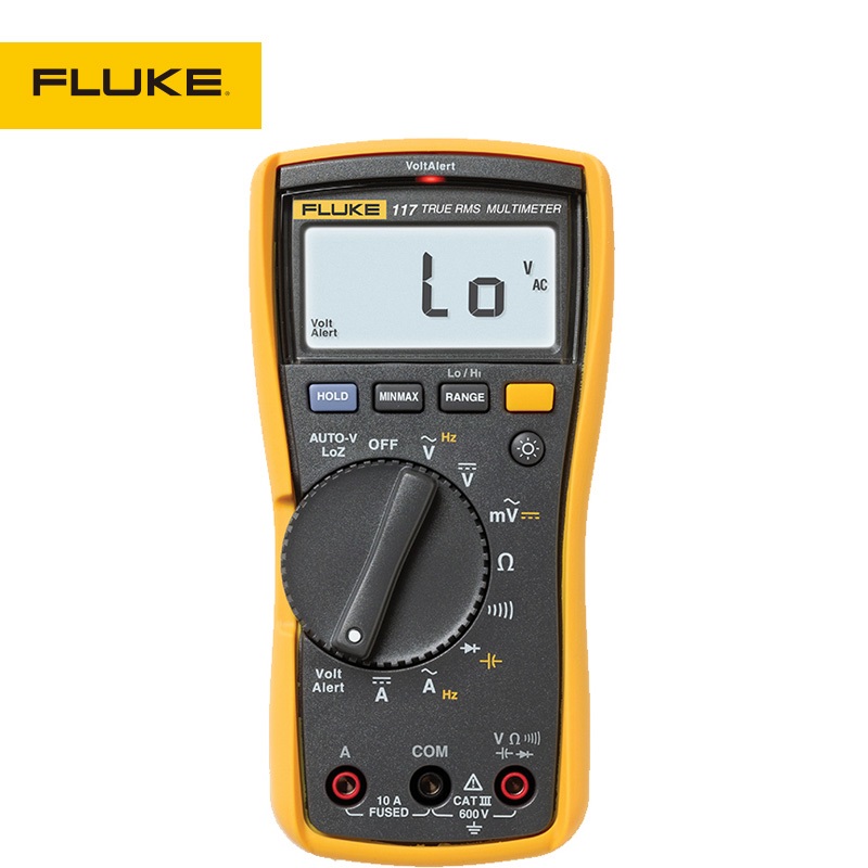福祿克/FLUKE 117C 掌上型真有效值數(shù)字萬用表 適合電氣技術(shù)人員